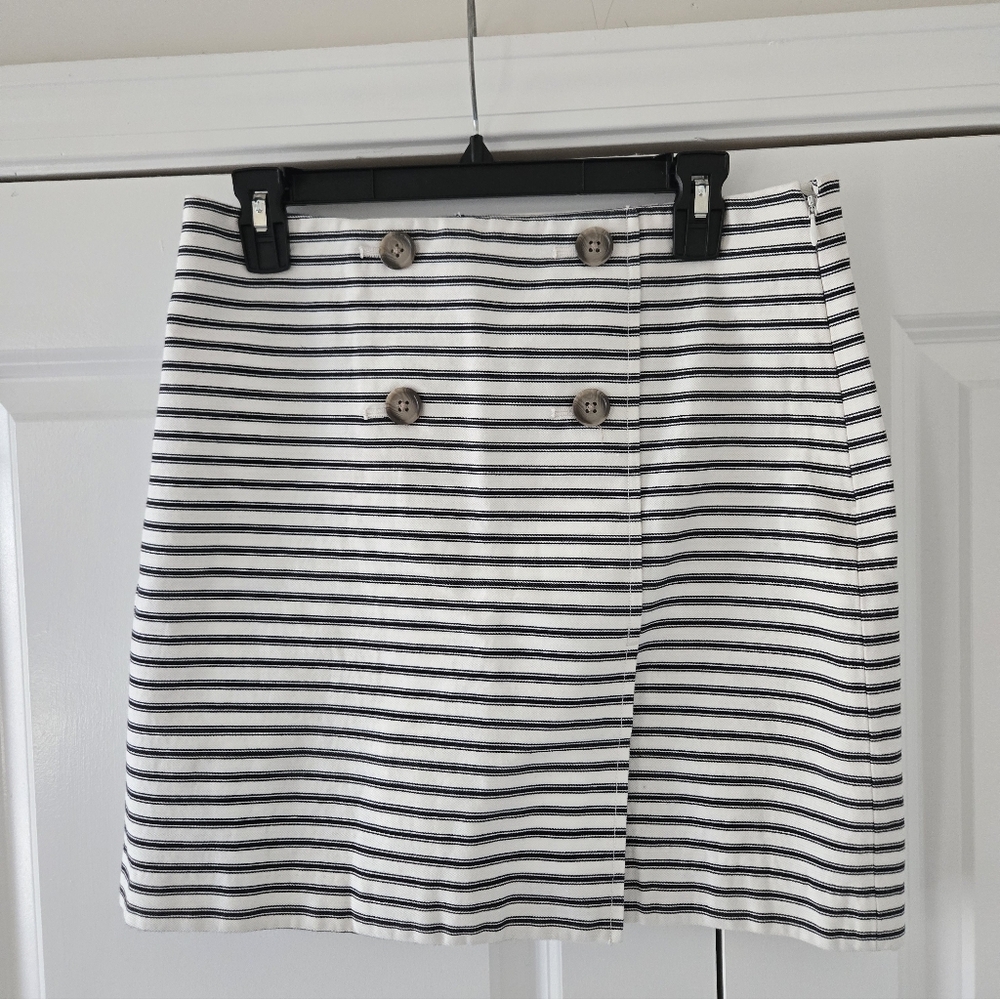 Loft Striped Skirt